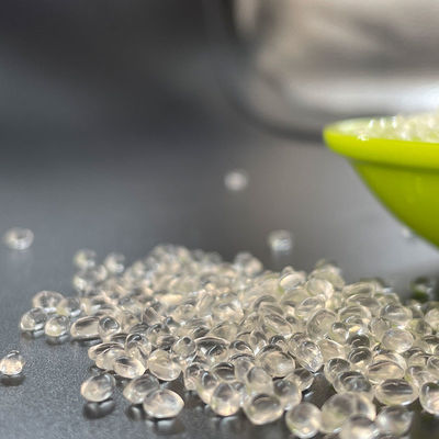 Spritzgießerei TPU Rohstoff Thermoplastische Polyurethanpellets Transparent