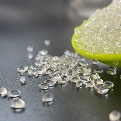 Spritzgießerei TPU Rohstoff Thermoplastische Polyurethanpellets Transparent