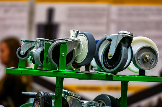 Castor Quay Wheel Lagging Rohstoff Faser TPU Gute Härte Hydrolyse Widerstand Chemische Beständigkeit Super Abrasionsmaterial