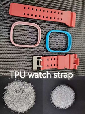 TPU-Rohstoffe Weit verbreitet in Sohlen und Gießmaschinen und medizinischen Geräten und Verpackungen und Elektronik mit guter Wiederaufnahme, guter Verschleißfestigkeit und ausgezeichneter Zähigkeit