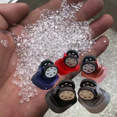 Gute Abrasions- und Lärmbeständigkeit TPU-Pellets für Gepäckrollen und -räder
