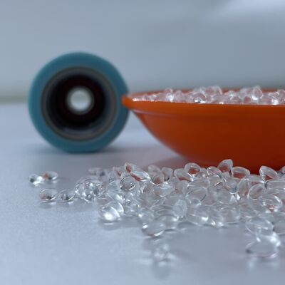 Schalldämpfendes und verschleißfestes TPU-Material, das bei der Herstellung von Rädern verwendet wird